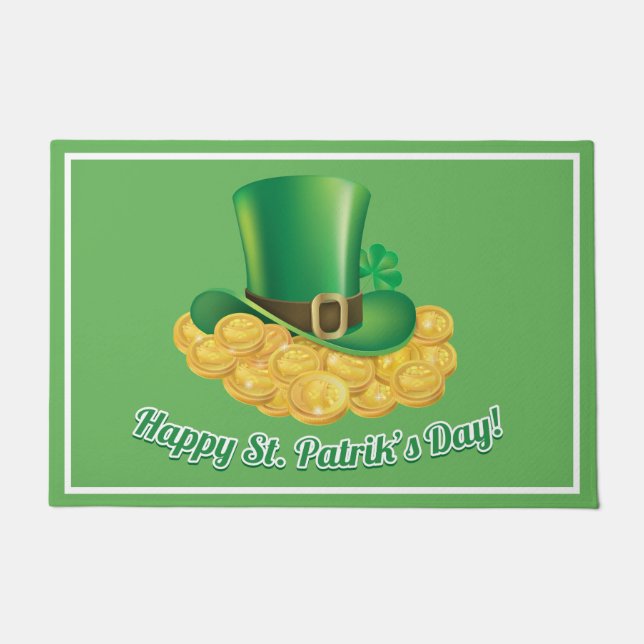 St Patrick's Day Doormat Fußmatte (Vorderseite)
