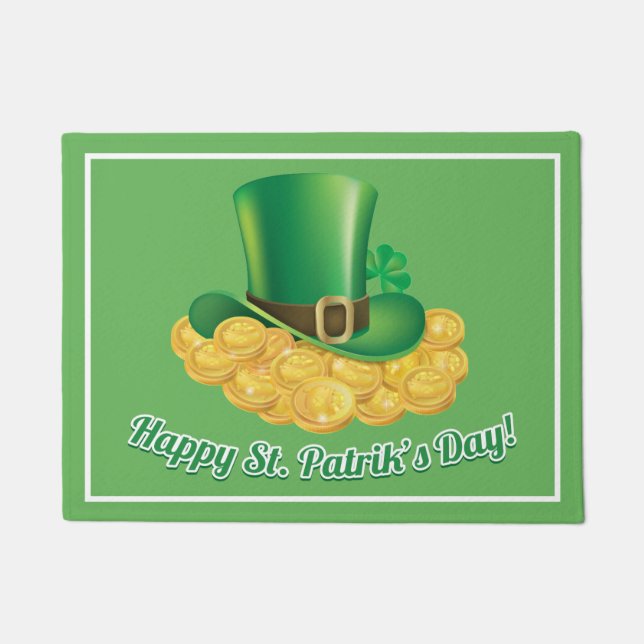 St Patrick's Day Doormat Fußmatte (Vorderseite)