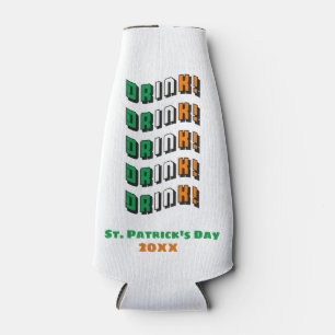 St. Patrick's Day Drink Irish Funny Flaschenkühler