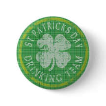 St Patricks Day Drink Team Button