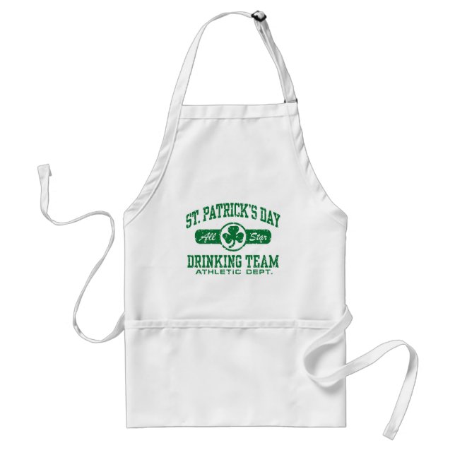 St. Patrick's Day Drinking Team Schürze (Vorne)