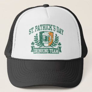 St. Patrick's Day Drinking Team Truckerkappe