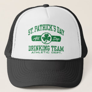 St. Patrick's Day Drinking Team Truckerkappe