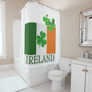 St. Patricks Day Duschvorhang