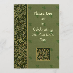 St. Patricks Day Einladung
