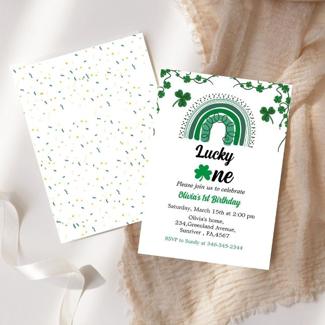 St Patrick's Day Einladung Kleeblatt (Von Creator hochgeladen)