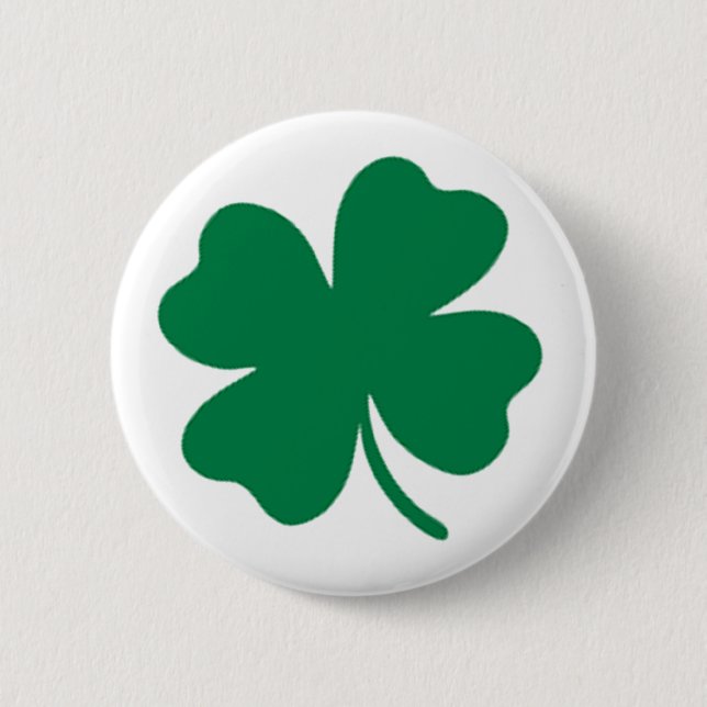 St. Patrick's Day Essential: Schaltfläche für grün Button (Vorderseite)