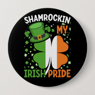 St. Patrick's Day-Feier Button