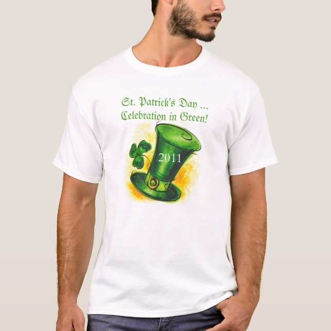 St. Patrick's Day ...Feier im Grünen T - Shirt (Vorderseite)