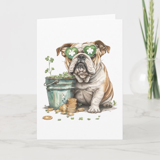 St. Patrick's Day Feiertagskarte (Vorderseite)