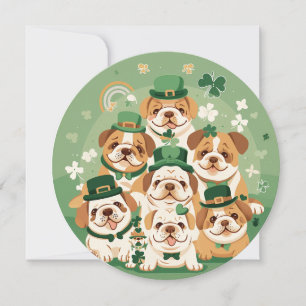 St. Patrick's Day Feiertagskarte