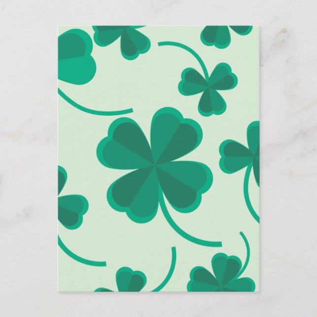 St Patrick's Day Feiertagspostkarte (Vorderseite)