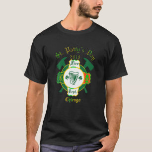 St Patricks Day Firefighter Shirts Chicago Fire De
