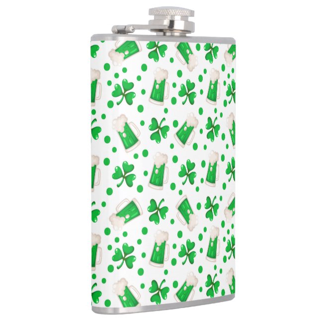 St. Patrick's Day Flachmann (Rechts)