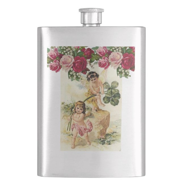 St. Patrick's Day Flask Flachmann (Vorderseite)