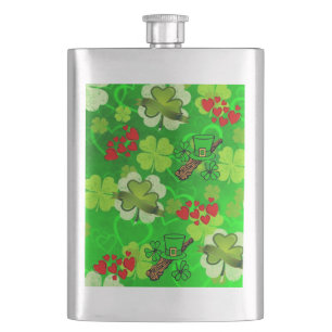 St. Patrick's Day Flask Flachmann