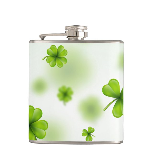 St. Patrick's Day Flask Flachmann (Vorderseite)
