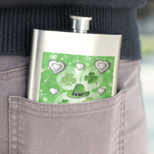 St. Patrick's Day Flask Flachmann