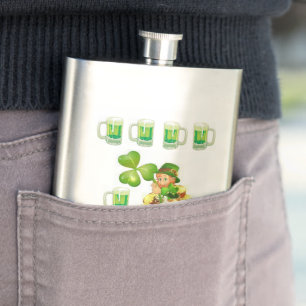 St. Patrick's Day Flask Flachmann