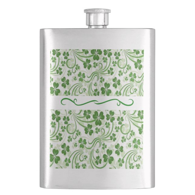 St. Patrick's Day Flask Flachmann (Vorderseite)