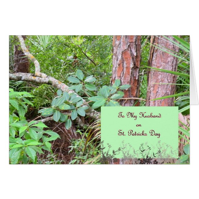 St. Patrick's Day for Husband (Vorderseite (Horizontal))