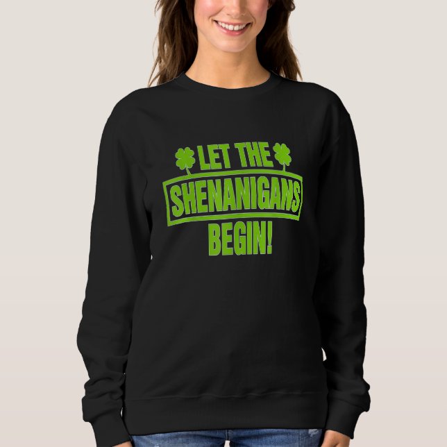 St Patricks Day for Men Women Sweatshirt (Vorderseite)