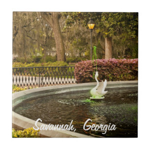 St. Patricks Day - Forsyth-Brunnen, Savannah, GA Fliese