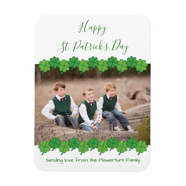 St. Patrick's Day | Foto Magnet (Vertikal)