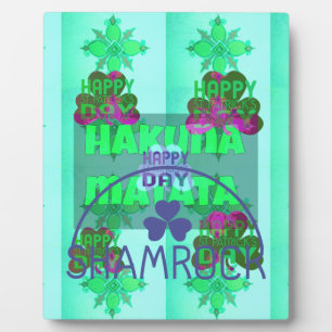 St. Patrick's Day Fotoplatte