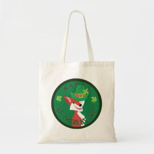 St. Patrick's Day Fox Tragetasche