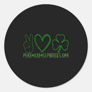 St Patricks Day Frauen Jungen Kinder Männer 100 T- Runder Aufkleber
