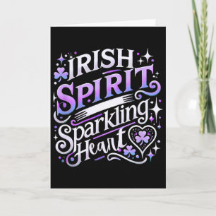 St Patricks Day Frauen Shamrock Saint Patricks Day Karte