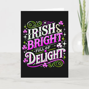St Patricks Day Frauen Shamrock Saint Patricks Day Karte
