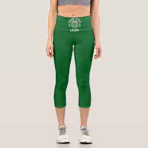 St Patricks Day Freche Kleine Göre Kinder Mädchen Capri Leggings