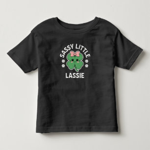 St Patricks Day Freche Kleine Göre Kinder Mädchen Kleinkind T-shirt