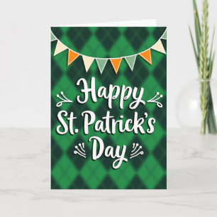St. Patricks Day Freudige Karte