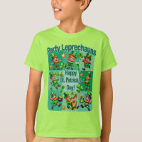 St. Patrick's Day Fun Adorable "Party Leprechauns"