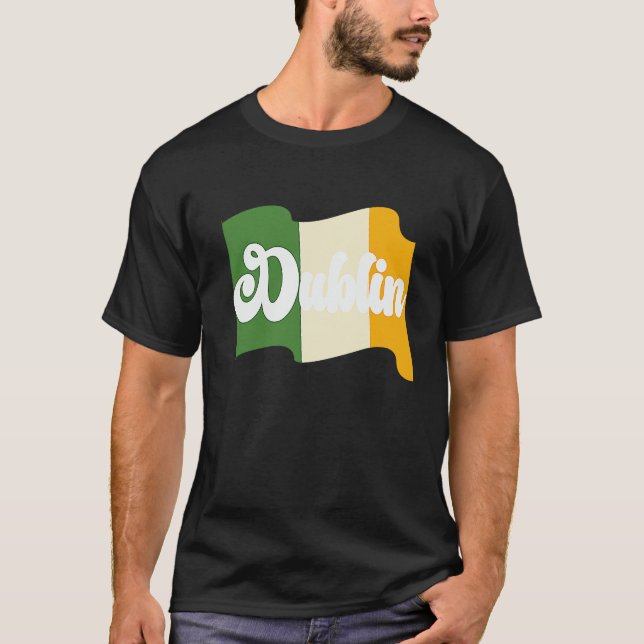 St Patrick's Day Fun Beer Drink Party Dublin Irlan T-Shirt (Vorderseite)