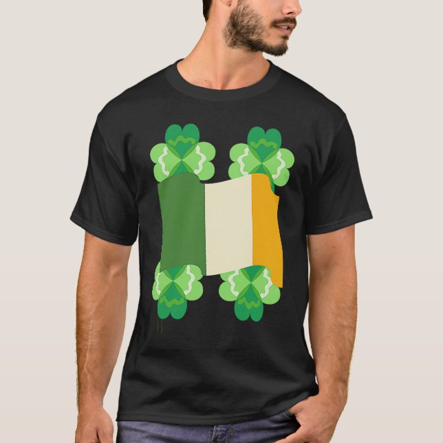 St Patrick's Day Fun Beer Drink Party Dublin Irlan T-Shirt (Vorderseite)