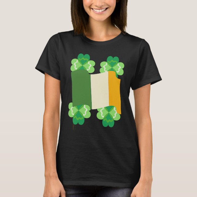 St Patrick's Day Fun Beer Drink Party Dublin Irlan T-Shirt (Vorderseite)