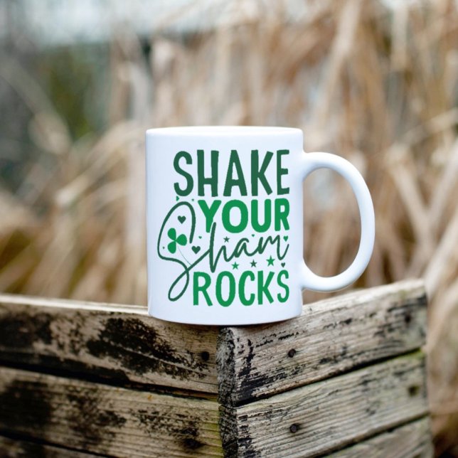 St. Patrick's Day Fun Kaffeetasse (Von Creator hochgeladen)