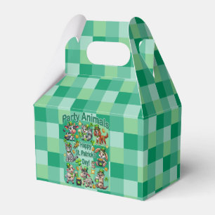 St. Patrick's Day Fun und Adorable "Party Animals" Geschenkschachtel