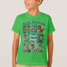 St. Patrick's Day Fun und Adorable "Party Animals"
