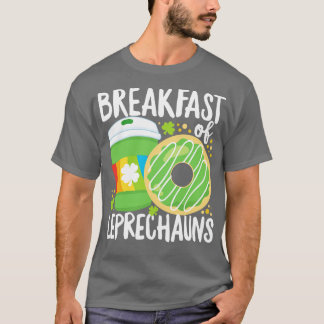 St Patricks Day Funny Breakfast of s Coffee T-Shirt