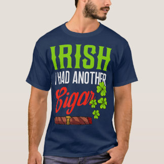 St Patricks Day Funny Irish Cigar Smoke T-Shirt