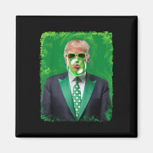 St Patricks Day Funny Irish Trump 47. Präsident Magnet