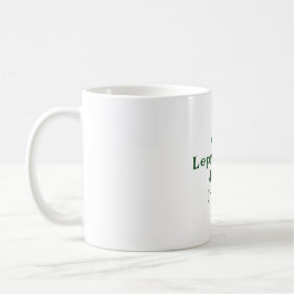 St. Patrick's Day, Funny Text Leprechaun Juice Kaffeetasse