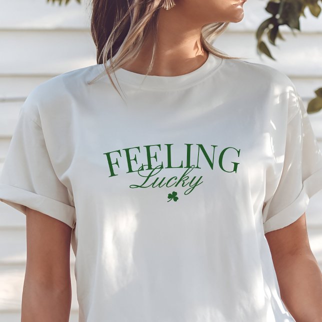 St. Patrick's Day, Gefühl Lucky T - Shirt (Von Creator hochgeladen)