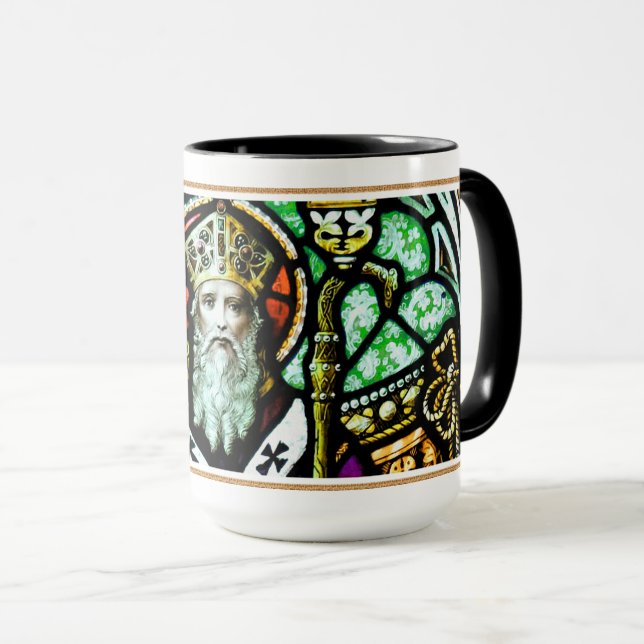 St. Patrick's Day-Geschenk Tasse (VorderseiteRechts)