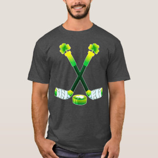 St Patricks Day Geschenke für Men Women Hockey T-Shirt